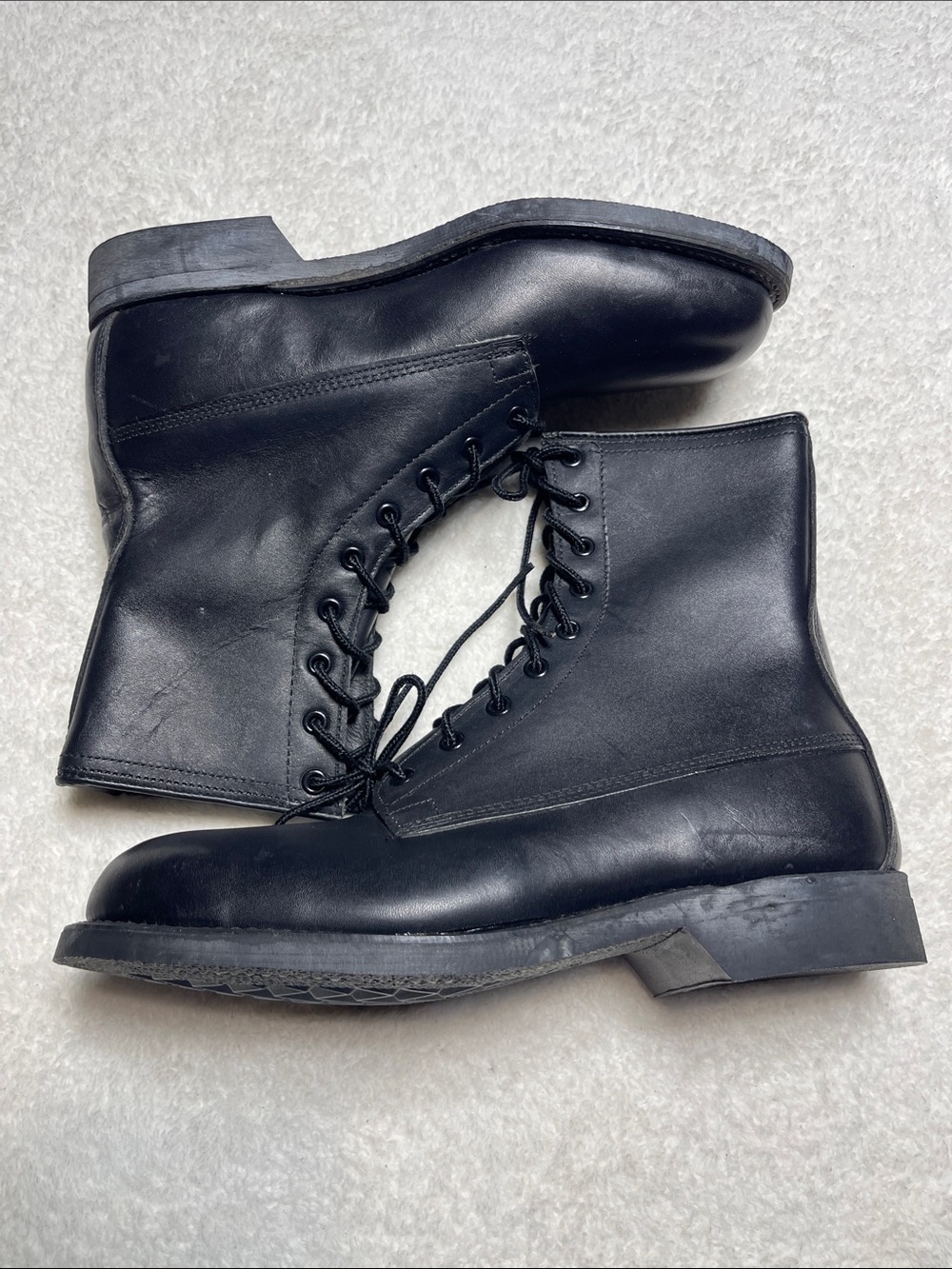 Addison vintage Black Boots Size 7 W